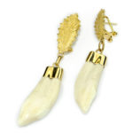 Pendientes Colmillos de jabalina