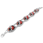 Pulsera coral mediterráneo