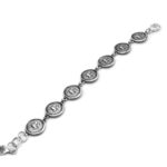 Pulsera vellón plata